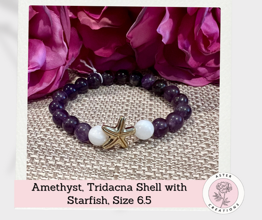 Starfish Bracelet, Size 6.5