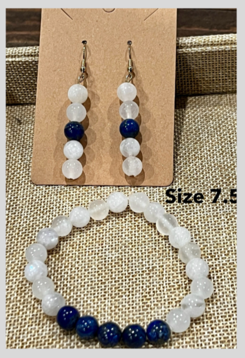 Lapis, Moonstone & Selenite Bundle