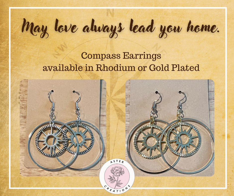 Compass Earrings