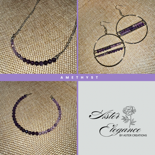 Amethyst Lovers Trio