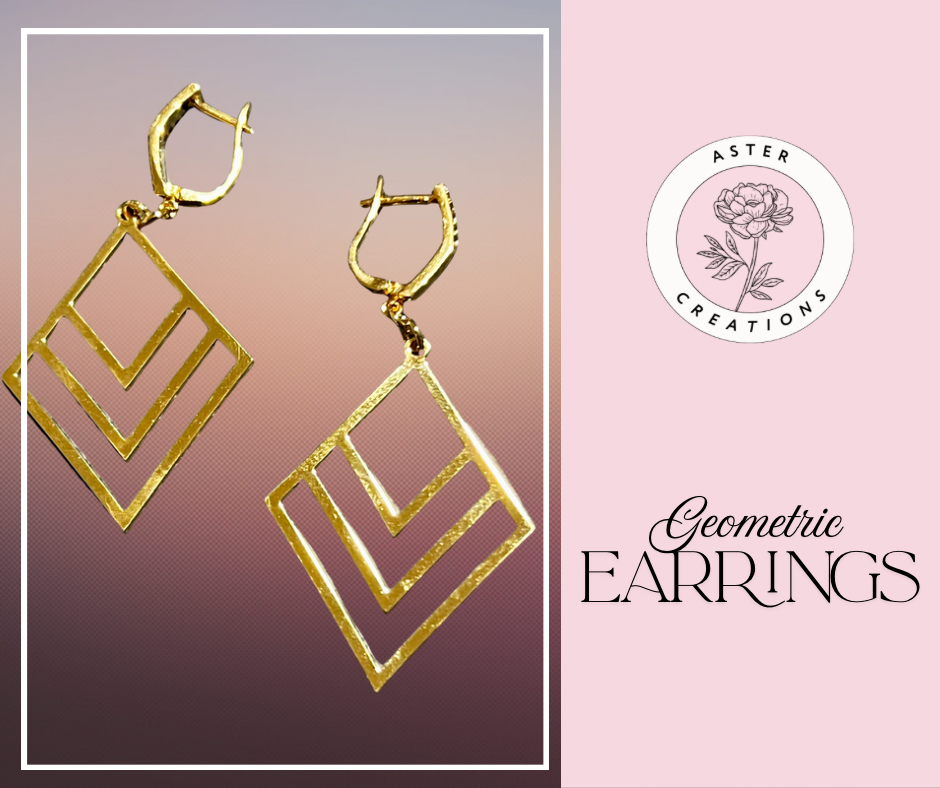Geometric Deco Earrings