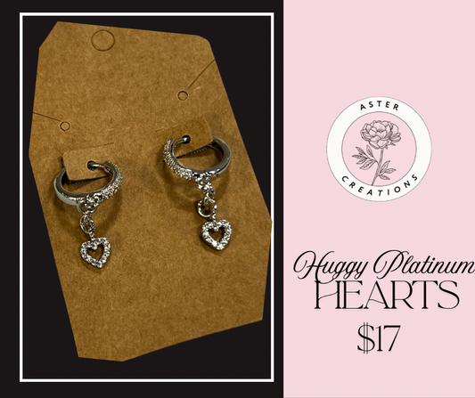 Huggy Platinum Hearts