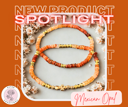 Mexican Opal Bracelet Set