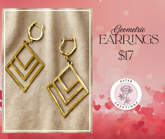 Geometric Deco Earrings