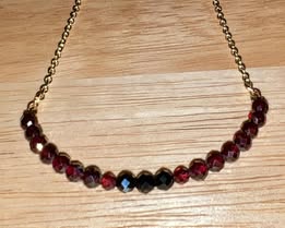 Black Onyx & Garnet Trio