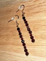 Black Onyx & Garnet Trio